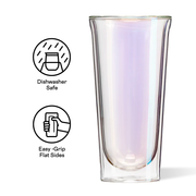 Prism Pint Glass Set (2) - Portable Glassware B2