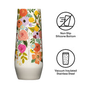 Rifle Paper Co. Stemless Flute - Durable Choice W0