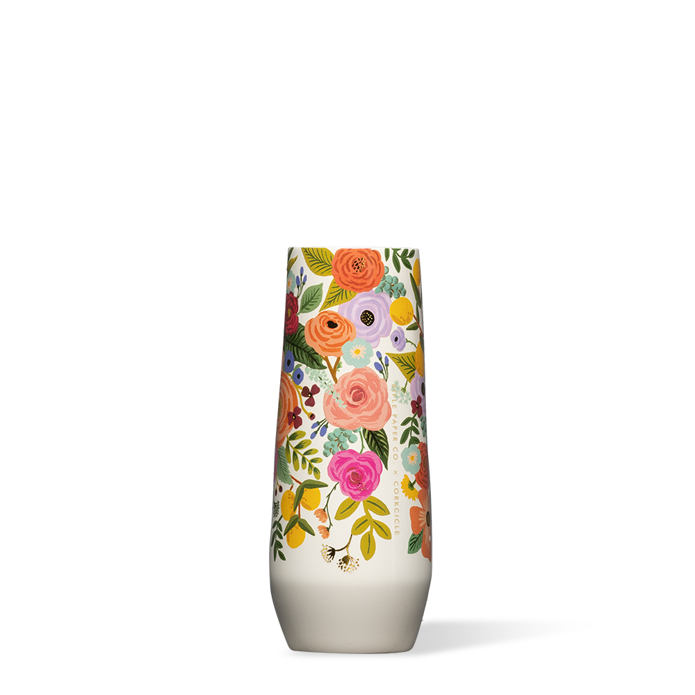 Rifle Paper Co. Stemless Flute - Durable Choice W0